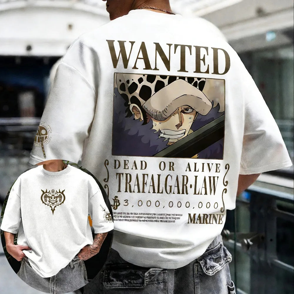 One Piece Trafalgar Law Unisex Tee - Neon Districts