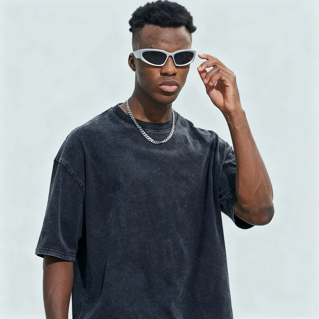 Attack on Titan Vintage Washed Summer Tee – Casual Streetwear