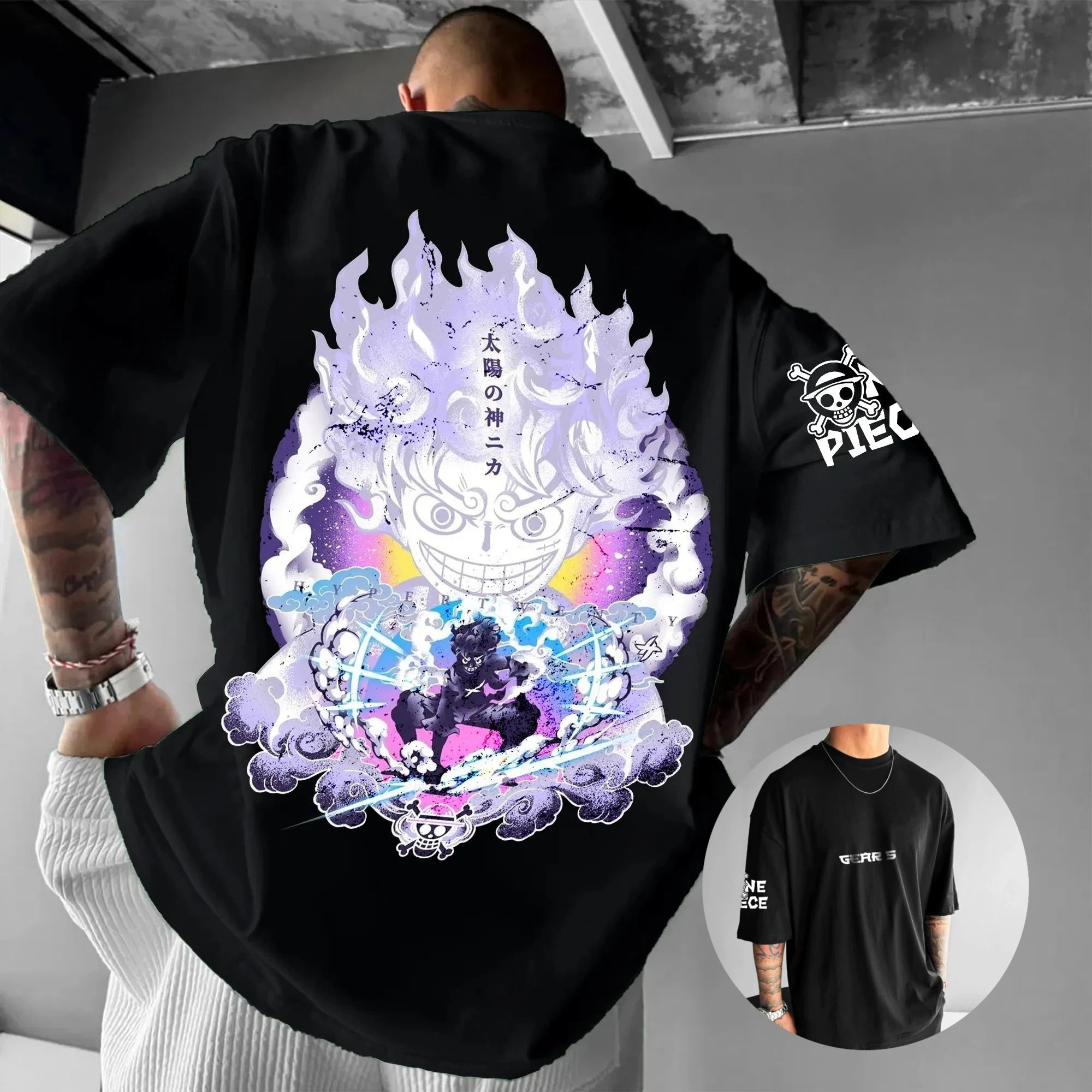 One Piece — Retro Oversized Official Tee - Neon Districts