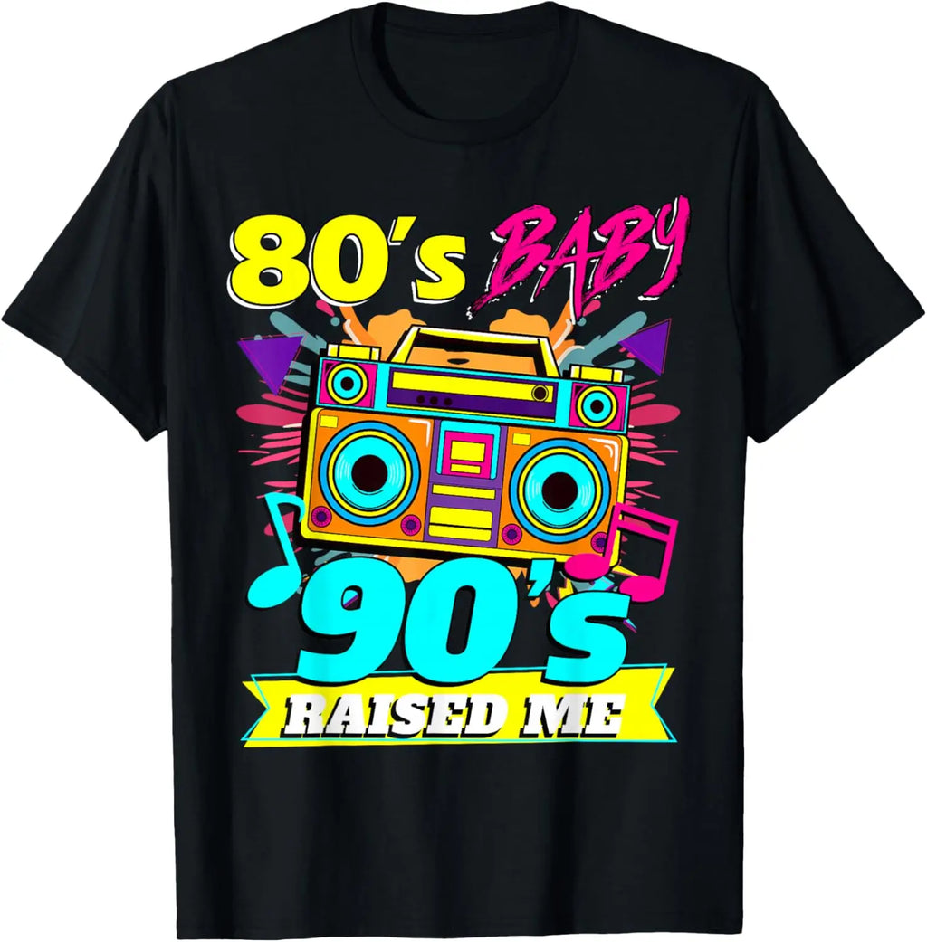 80s & 90s Arcade — Retro Vintage Classic Streetwear Tee - Neon Districts