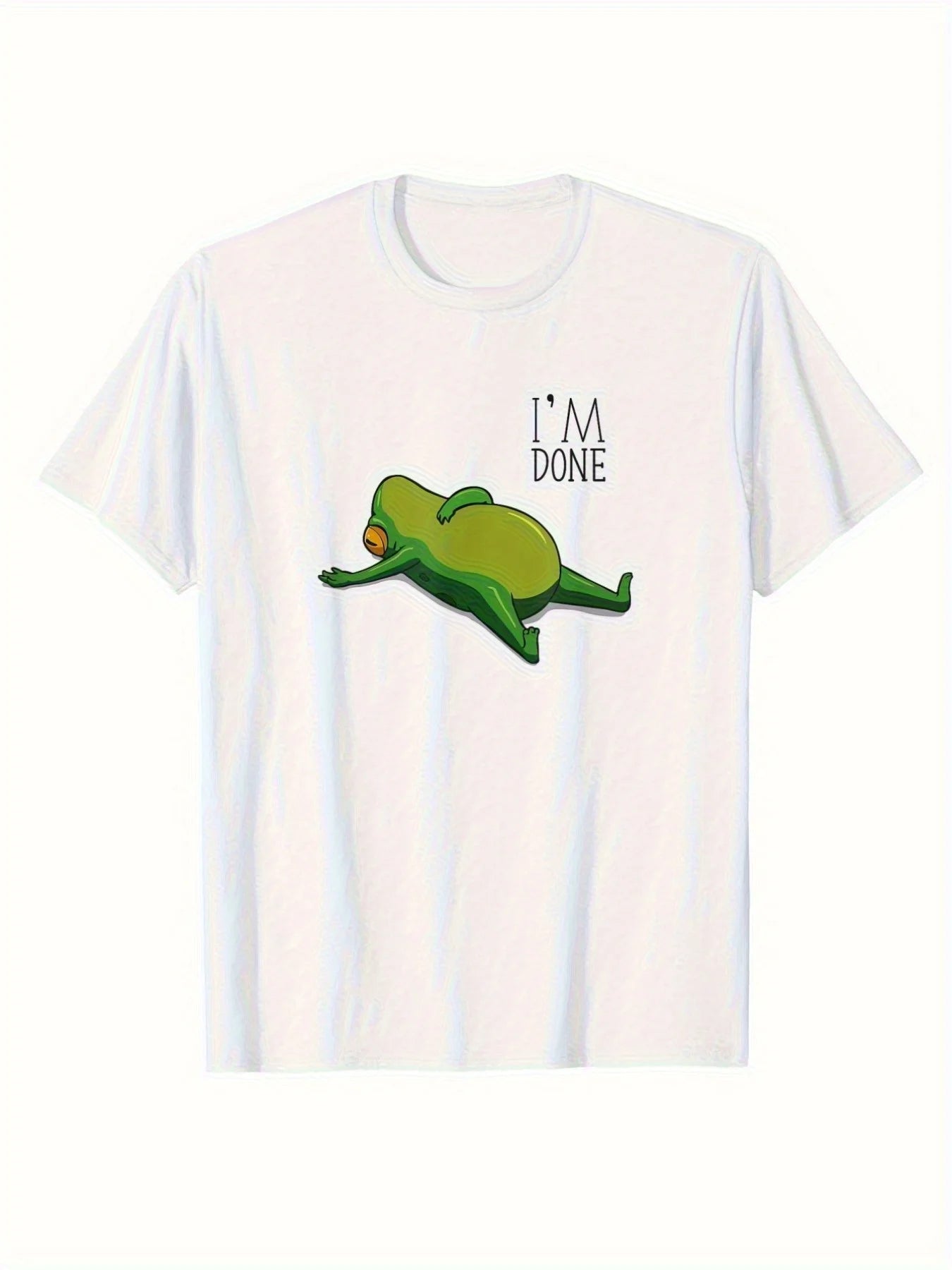 I'm Done — Frog Graphic Oversized Streetwear Tee - Neon Districts