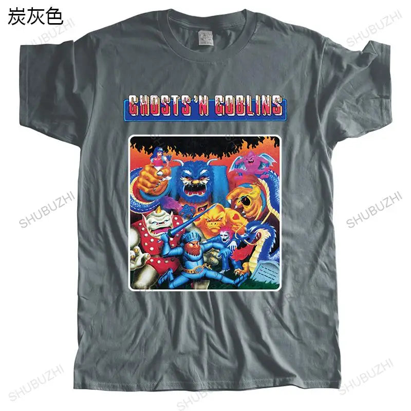 Ghosts 'n Goblins — NES Arcade Classic Cotton Tee - Neon Districts
