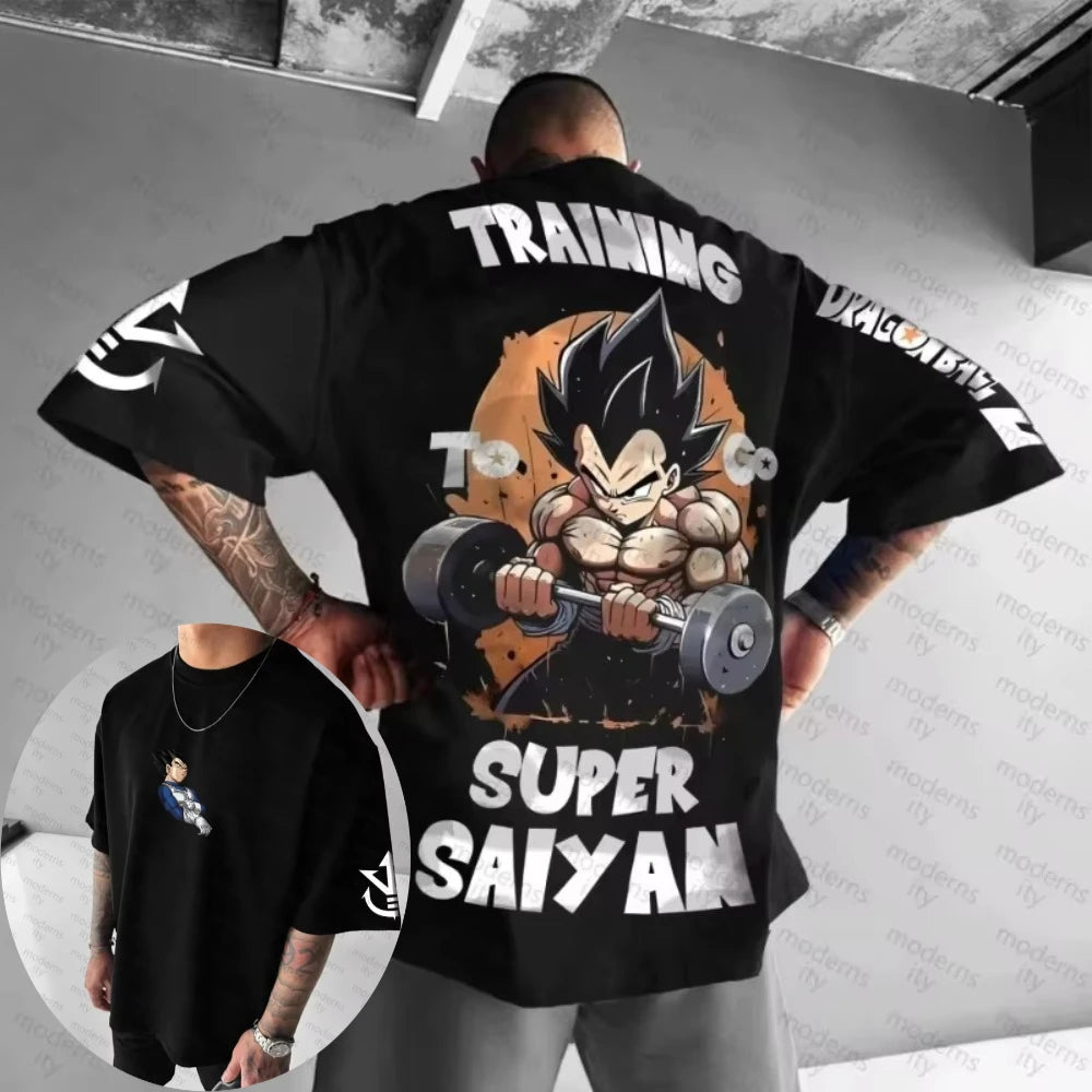 Dragon Ball Vegeta Graphic Tee - Neon Districts