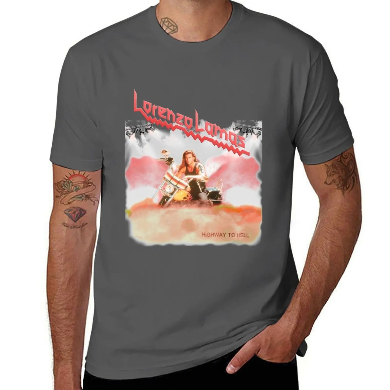Lorenzo Lamas — Metal Renegade Vintage Tee