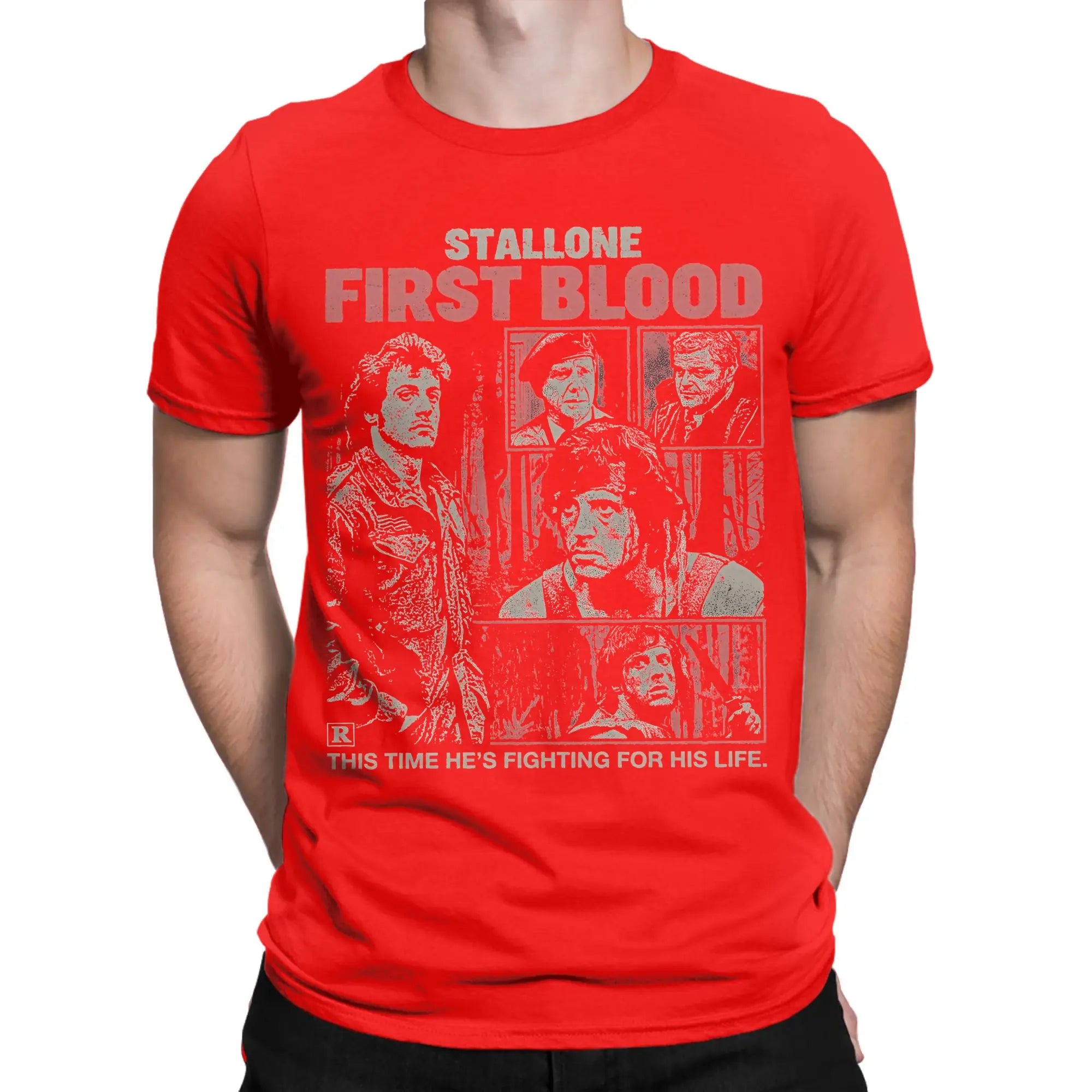 First Blood — John Rambo Cult Action Tee