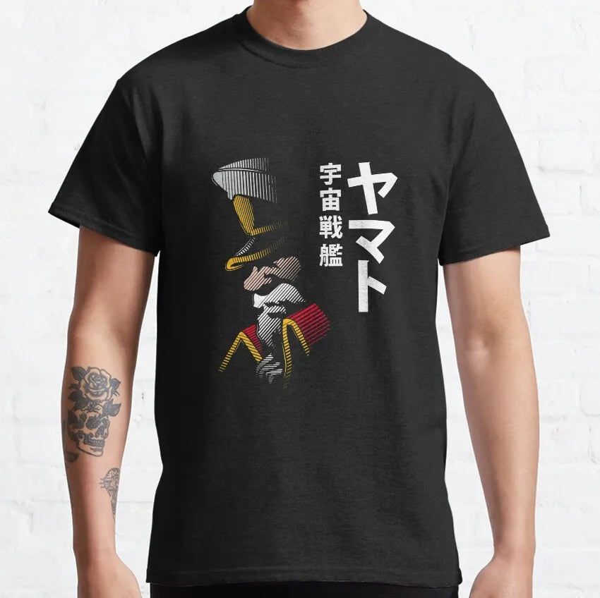 Space Battleship Yamato — Harlock 1980s Vintage Tee