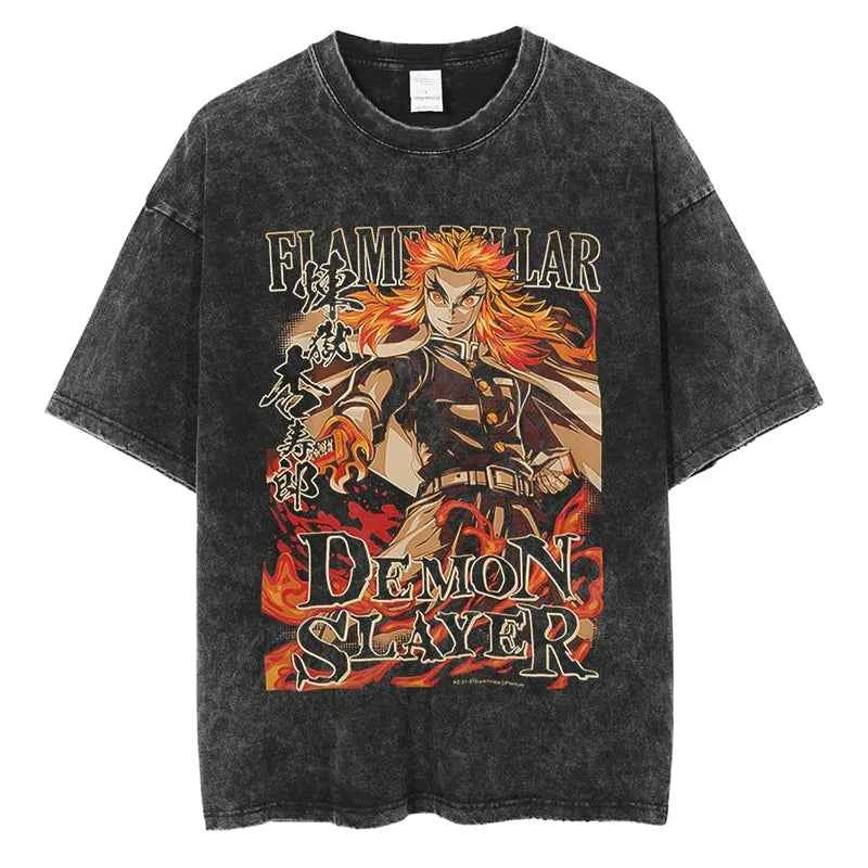 Harajuku Vintage Oversized Graphic Tee