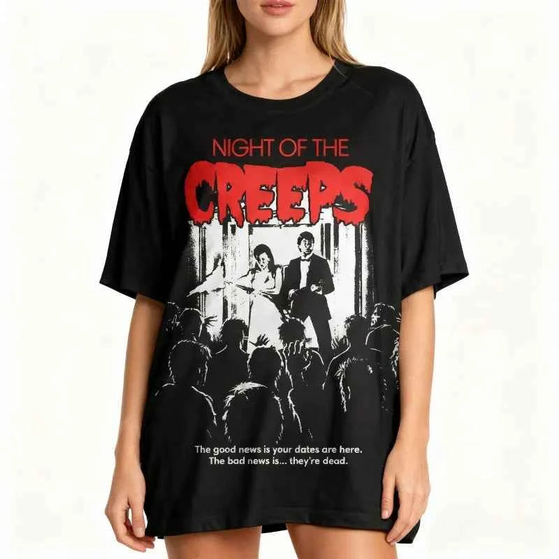 Night of the Creeps — 80s Cult Horror Tee - Neon Districts
