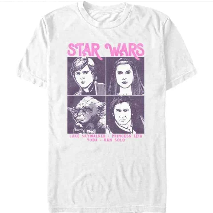 Star Wars Y2K Tee — Retro Print, Loose Fit