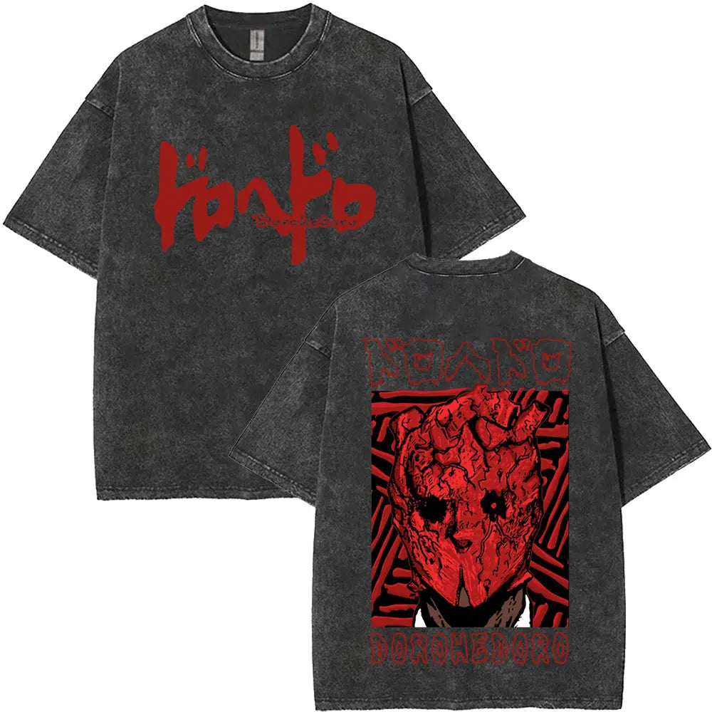 Dorohedoro Kaiman Washed Gothic Manga Tee