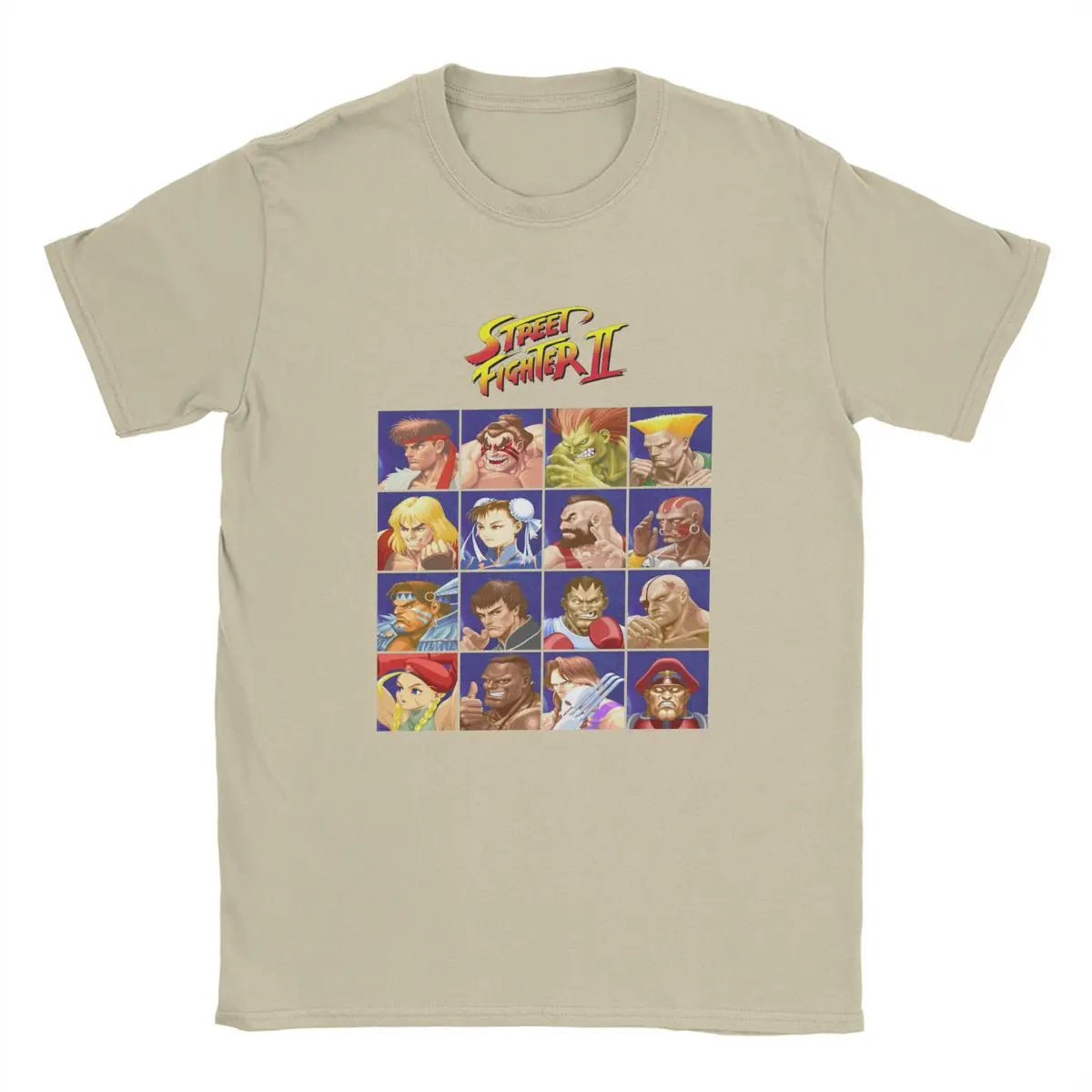 Street Fighter II — Character Select Screen Tee - Neon Districts