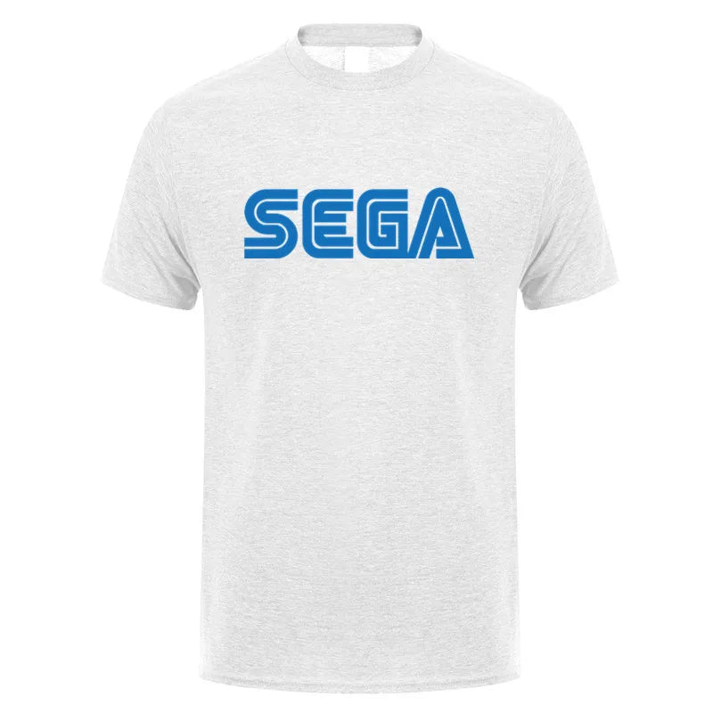 Sega — Logo Casual Cotton Summer Tee - Neon Districts