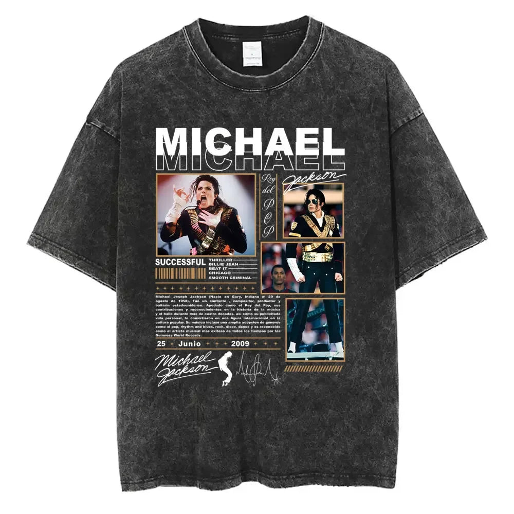MJ King of Pop Limited Classic Tee - Neon Districts