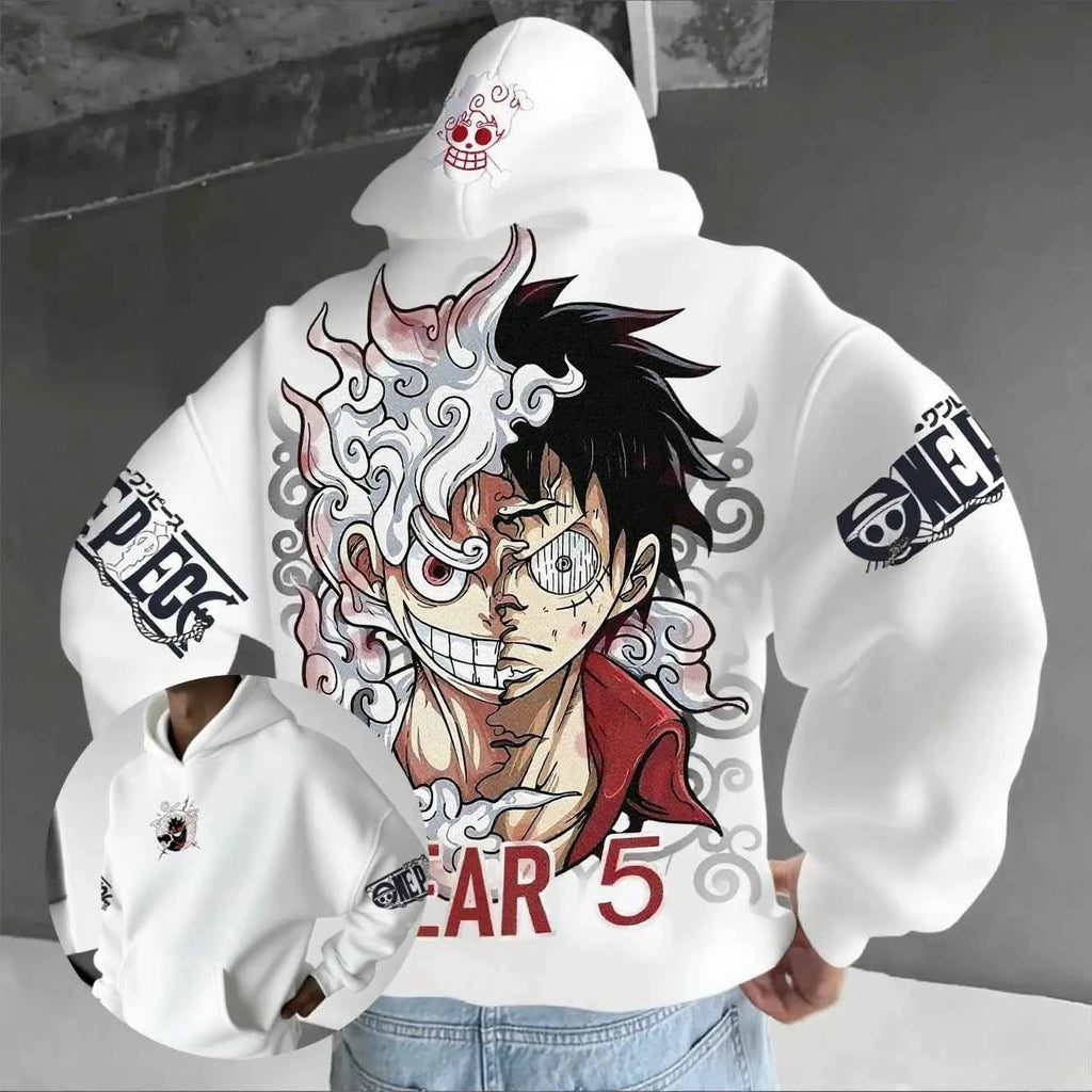 One Piece Luffy Anime Hoodie