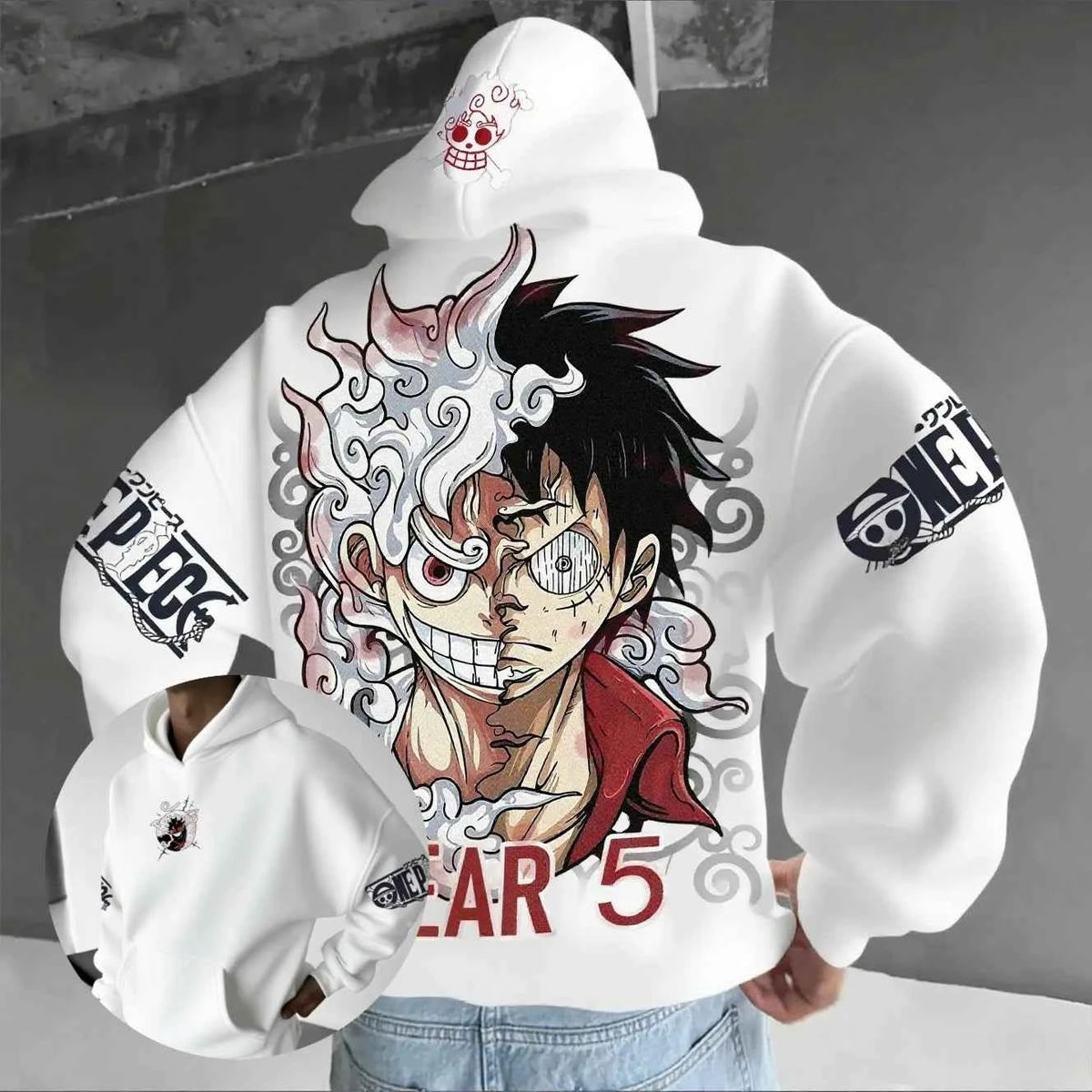 One Piece Luffy Anime Hoodie