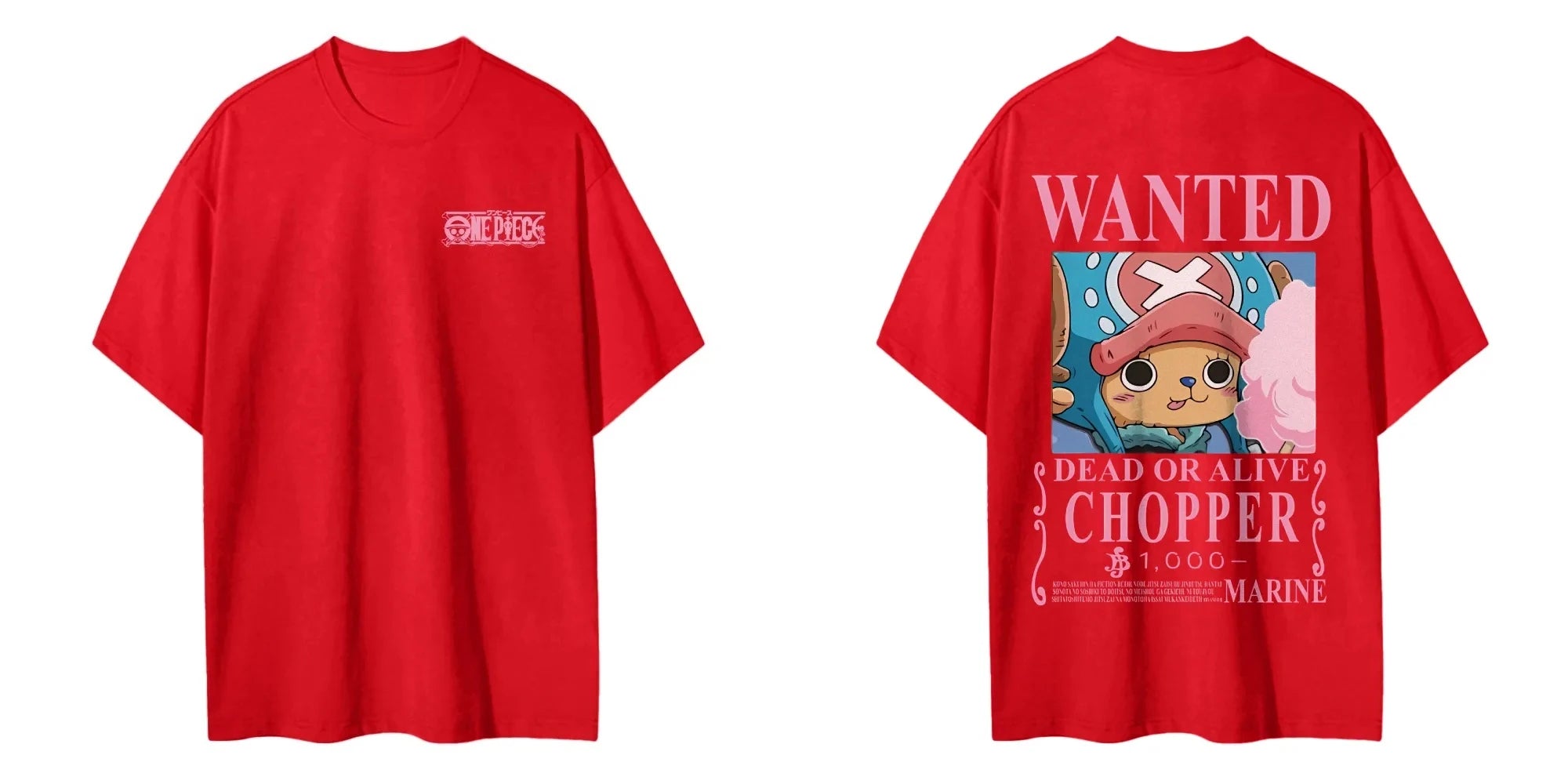 One Piece Chopper Punk Anime Tee - Neon Districts