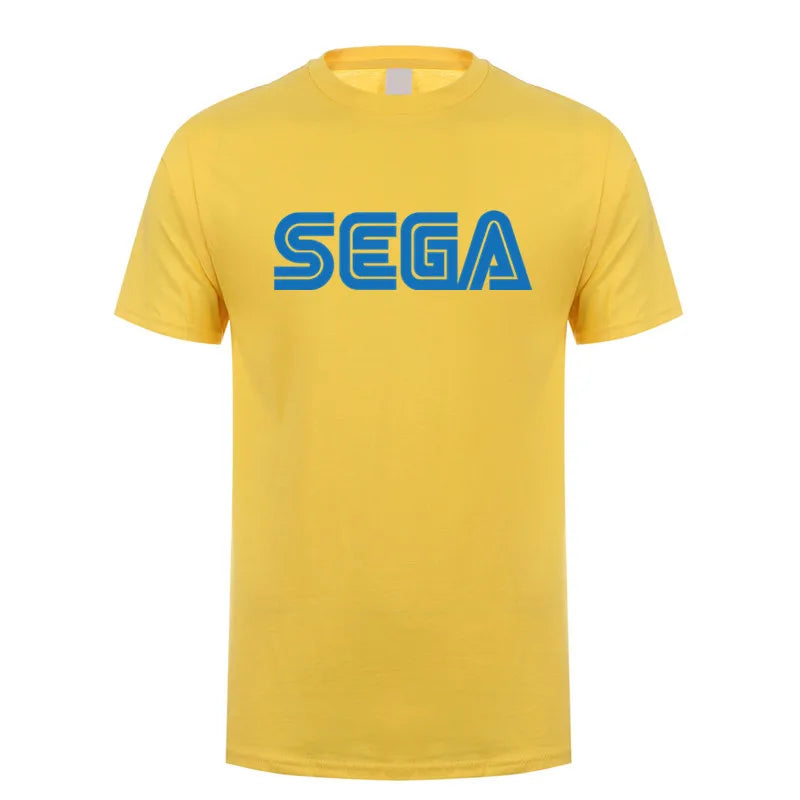 Sega — Logo Casual Cotton Summer Tee - Neon Districts