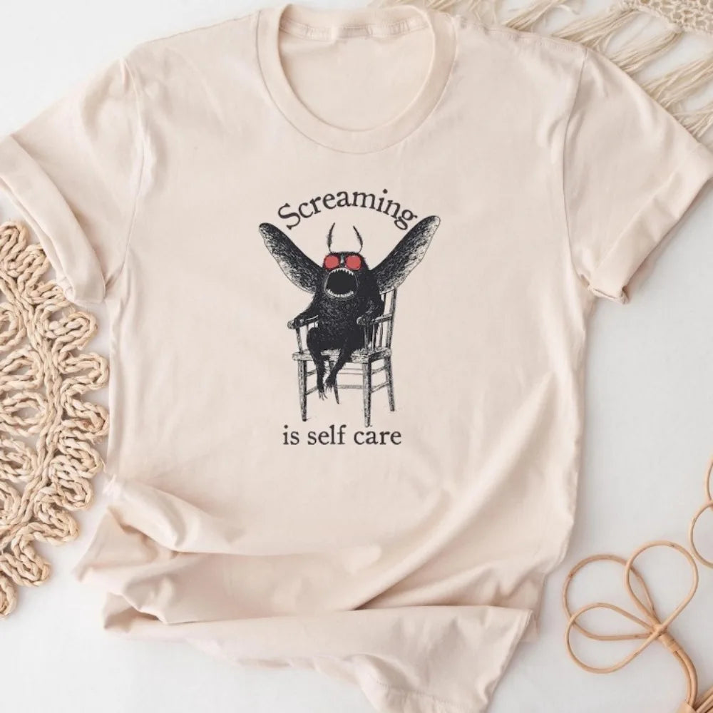 Mothman Is My Spirit Animal Tee - Neon Districts