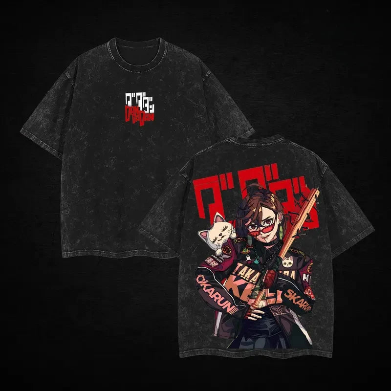 Dandadan Okarun & Turbo Granny Oversized Tee