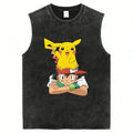 Pokémon — Y2K Washed Gym Tank Top - Neon Districts