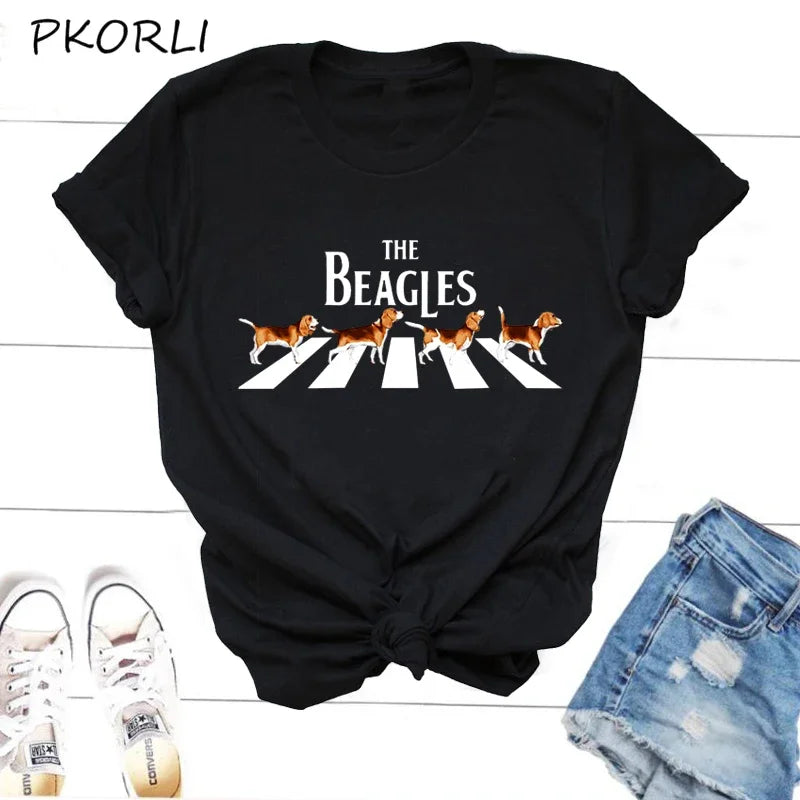 The Beagles Band Tee - Neon Districts