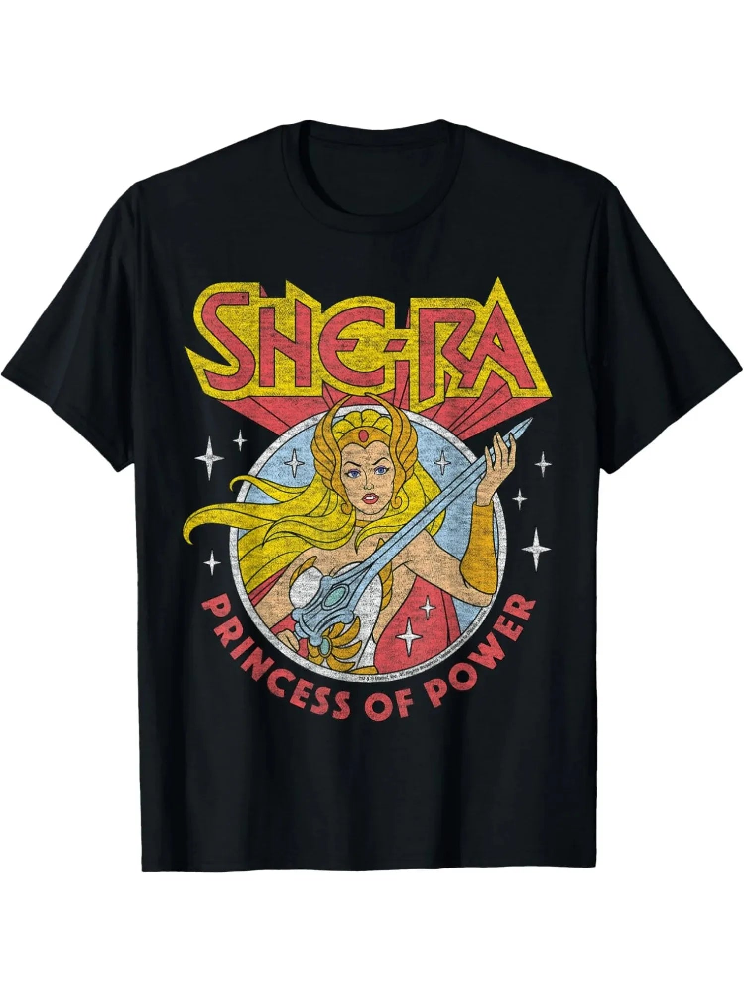 She-Ra Princess of Power — Oversized Graphic Fan Tee - Neon Districts