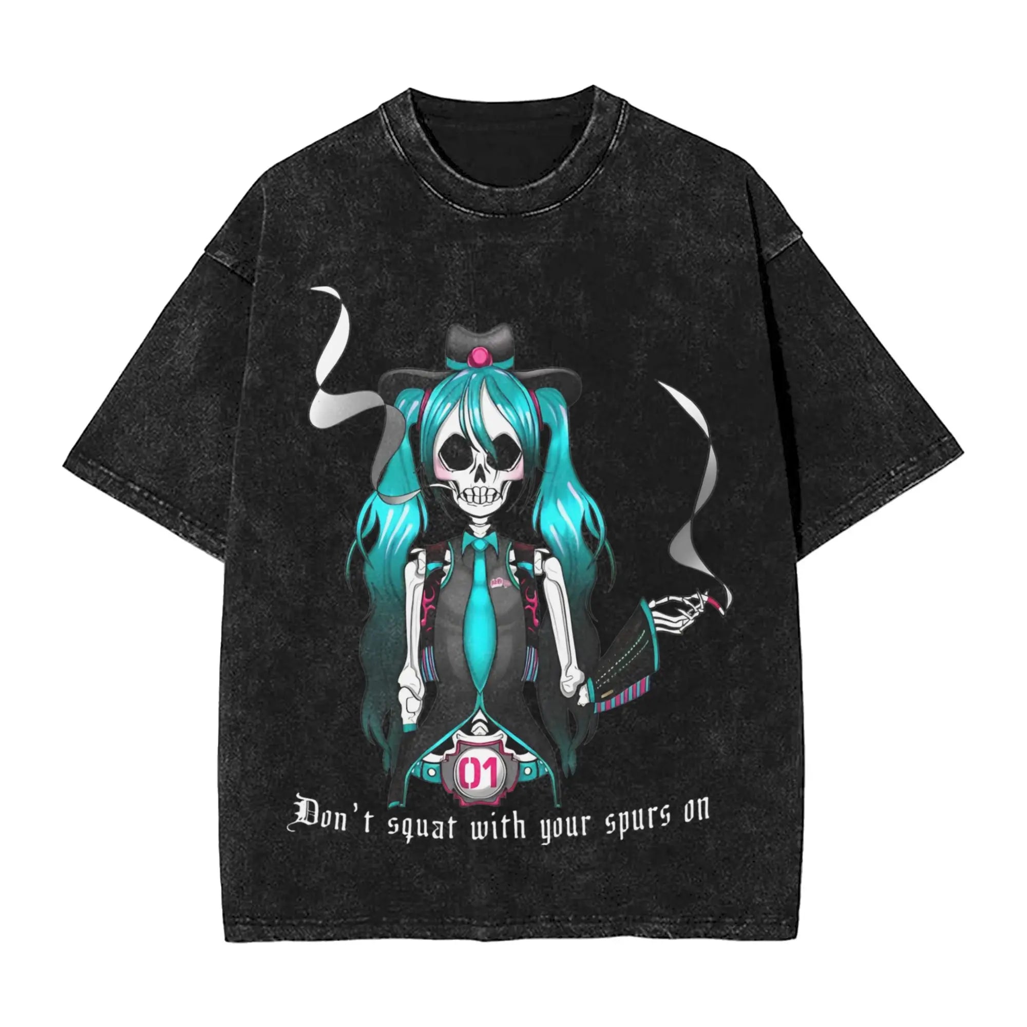 Hatsune Miku — Vocaloid Washed Oversized Tee
