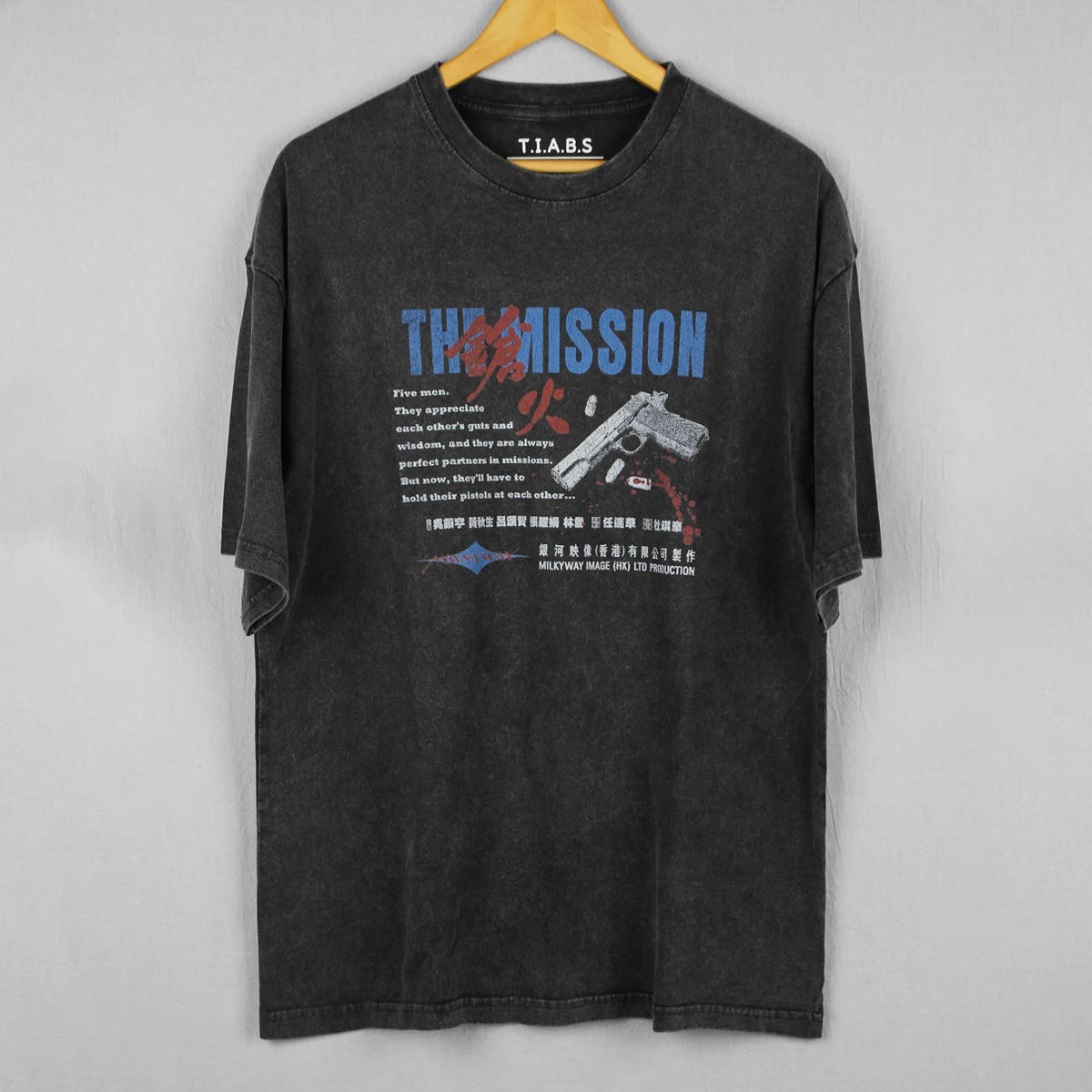 The Mission — Johnnie To HK Cinema Washed Tee