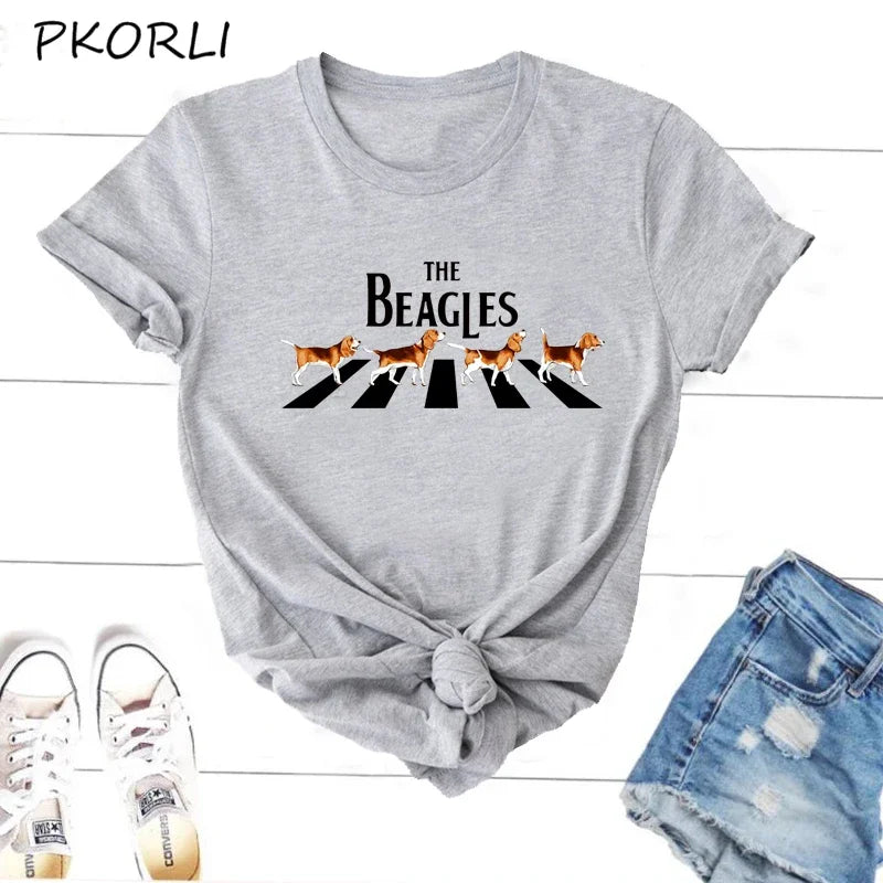 The Beagles Band Tee - Neon Districts