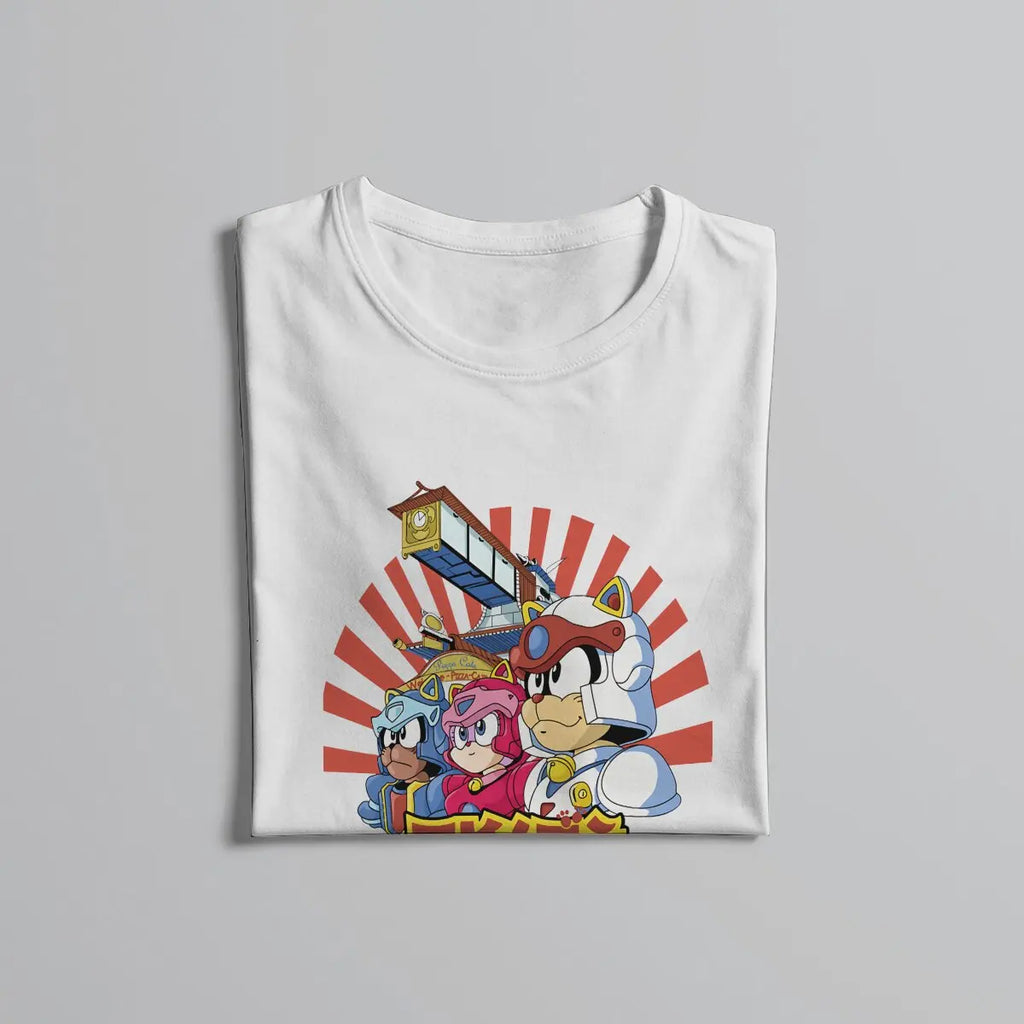 Samurai Pizza Cats — Crew Graphic Tee