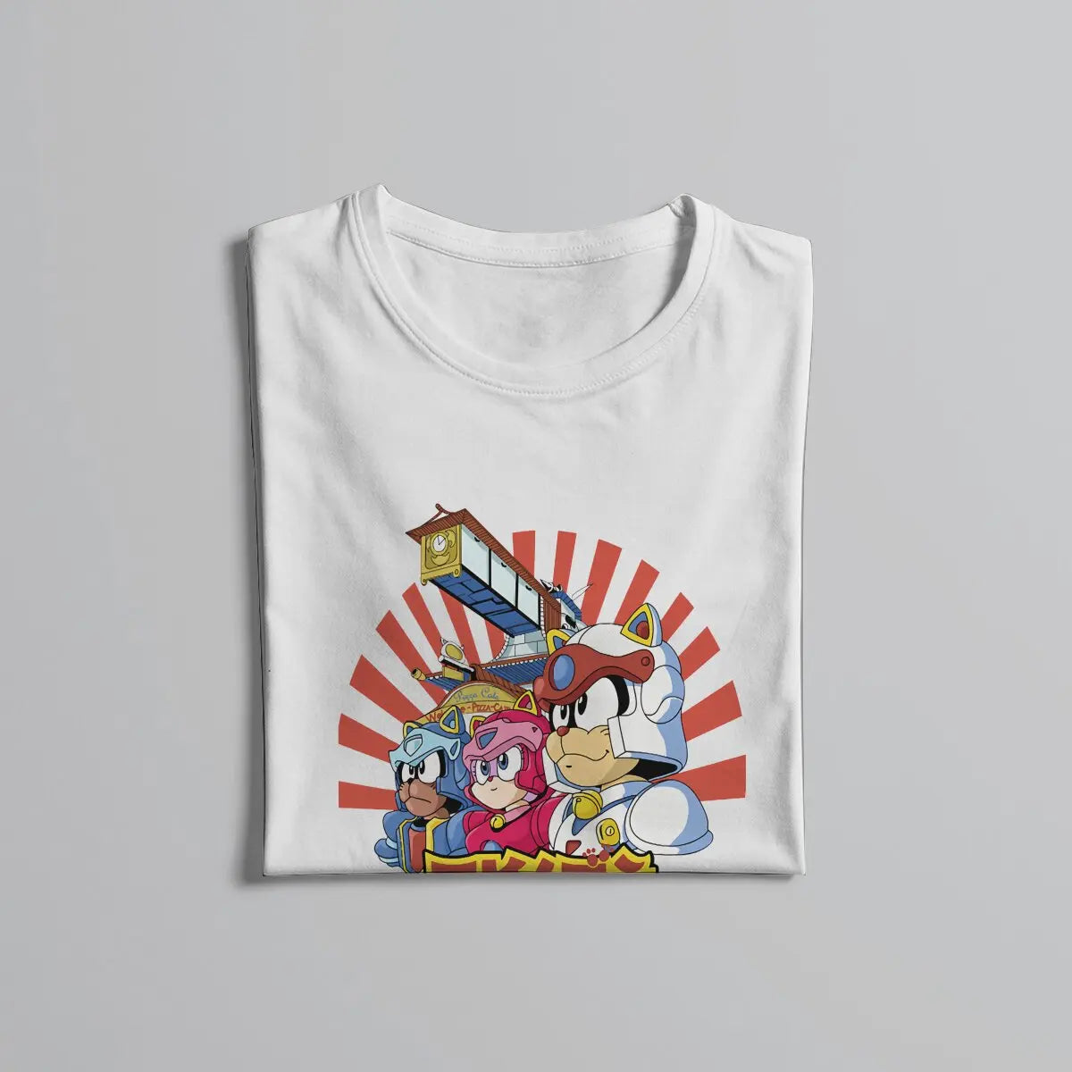 Samurai Pizza Cats — Crew Graphic Tee