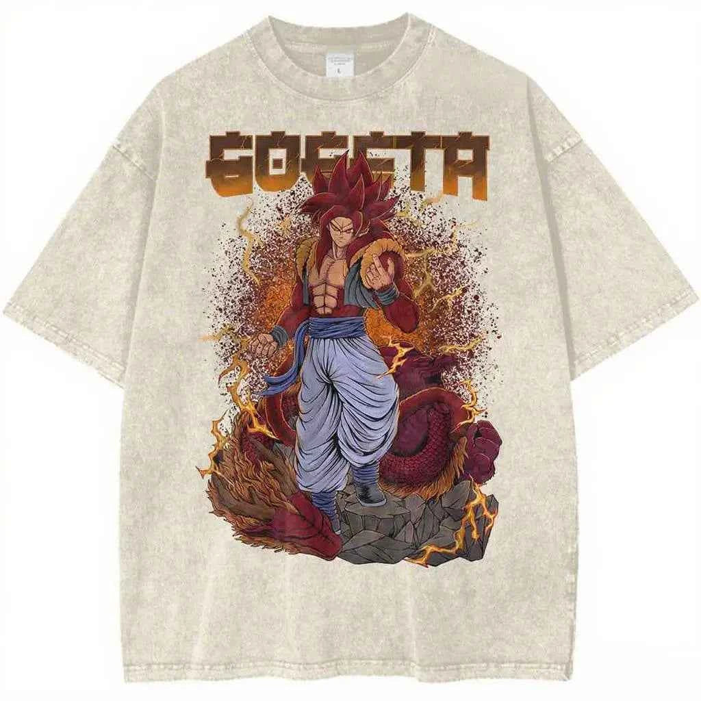 Dragon Ball Vintage Wash Harajuku Tee