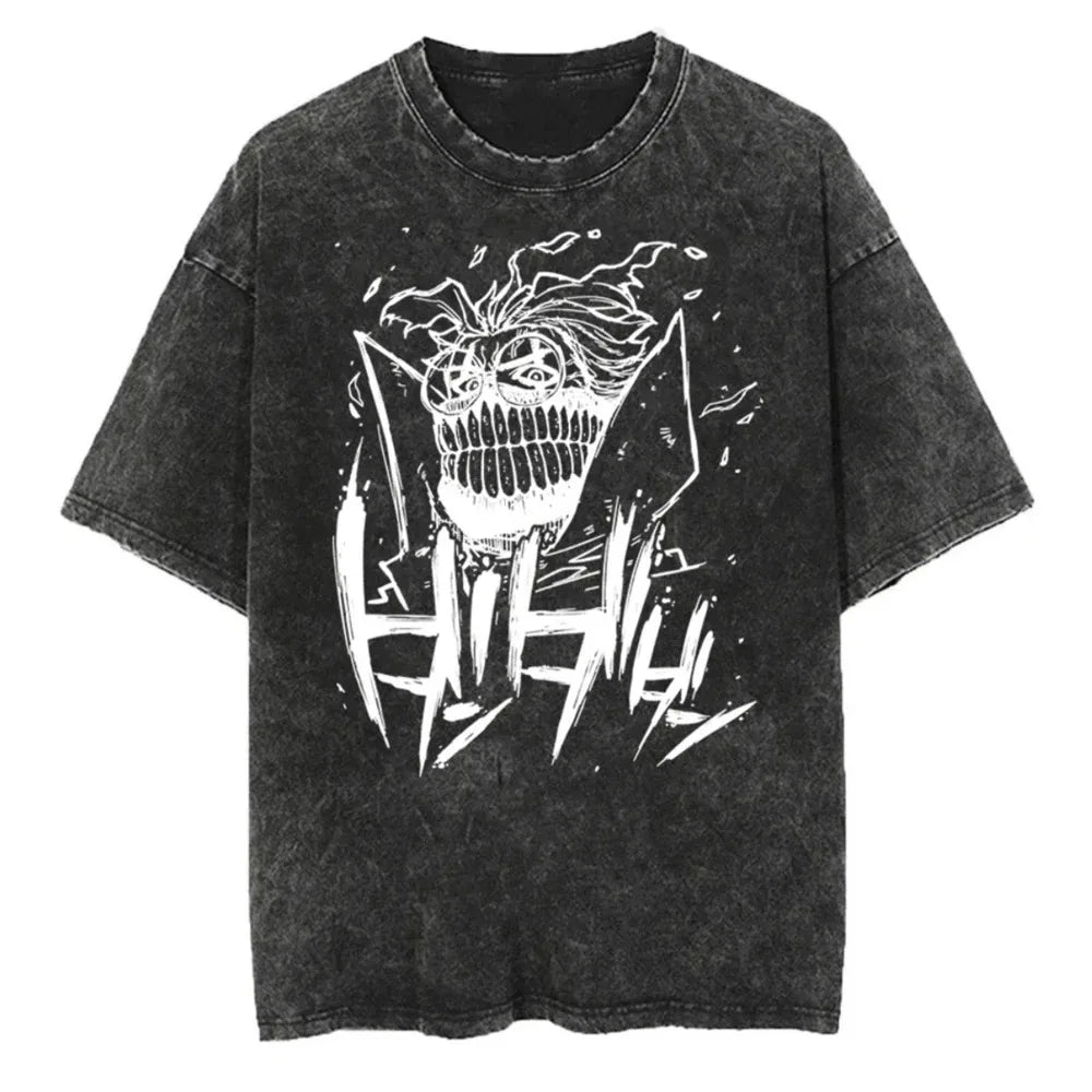 Dandadan Graphic Washed Vintage Tee