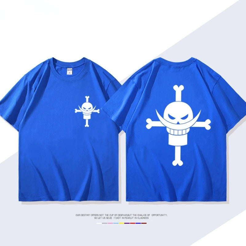 One Piece — Edward Newgate Whitebeard Graphic Tee - Neon Districts