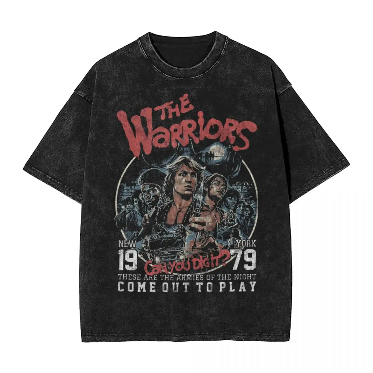 The Warriors — Walter Hill Hip-Hop Washed Oversized Tee