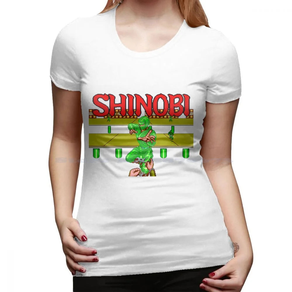 Shinobi — Sega Master System Arcade Ninja Tee - Neon Districts
