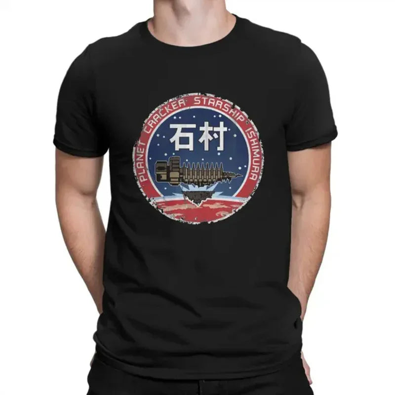 Dead Space — Ishimura Planet Cracker Badge Tee - Neon Districts
