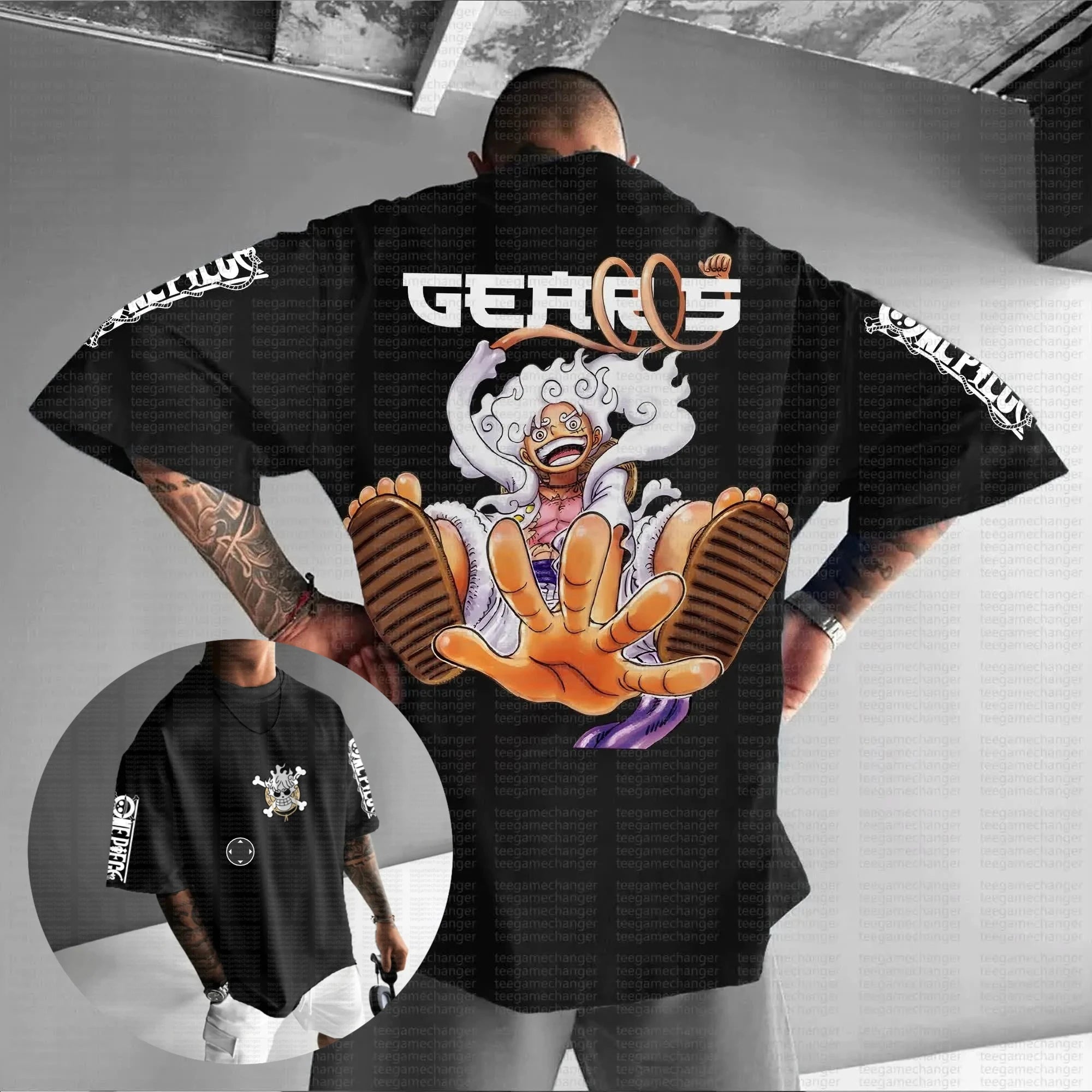 One Piece — Retro Oversized Official Tee - Neon Districts