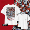 Ultraman Y2K Harajuku Oversized Tee - Neon Districts