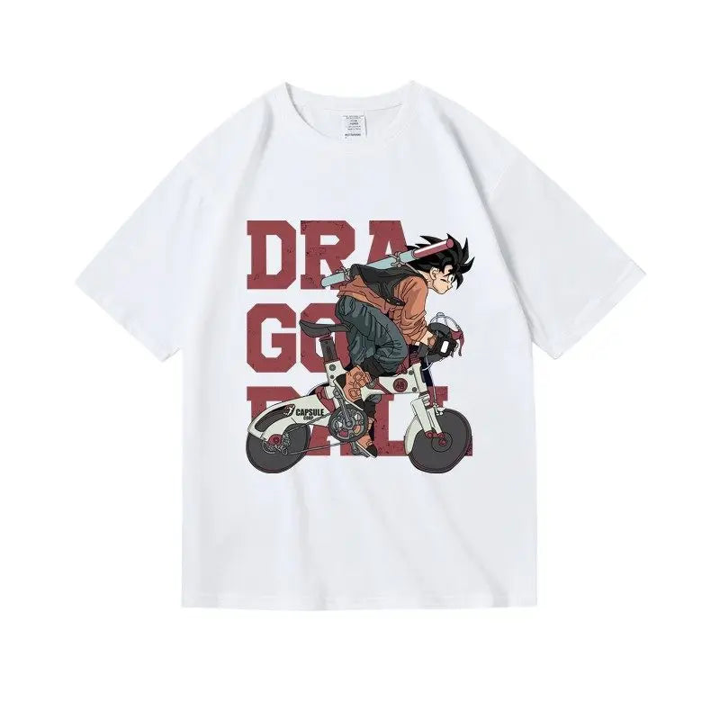 Dragon Ball Goku 2D Print Tee - Neon Districts