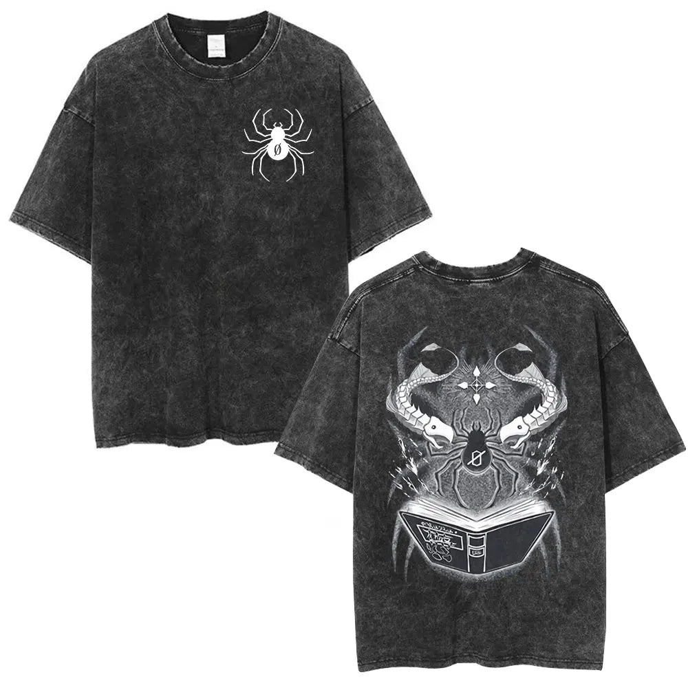 Hunter x Hunter Killua & Gon Vintage Tee – Cherry Blossom Print