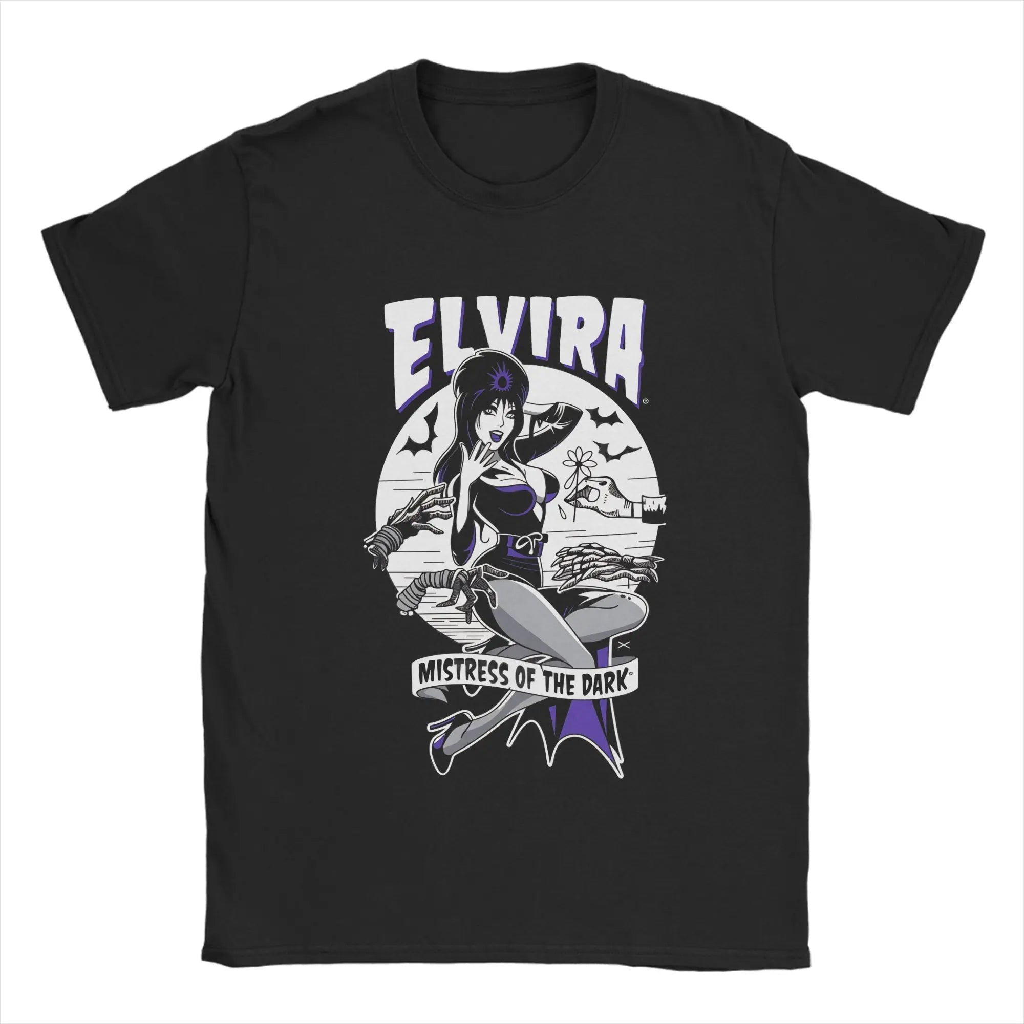 Elvira — Mistress of the Dark Cult Horror Tee - Neon Districts