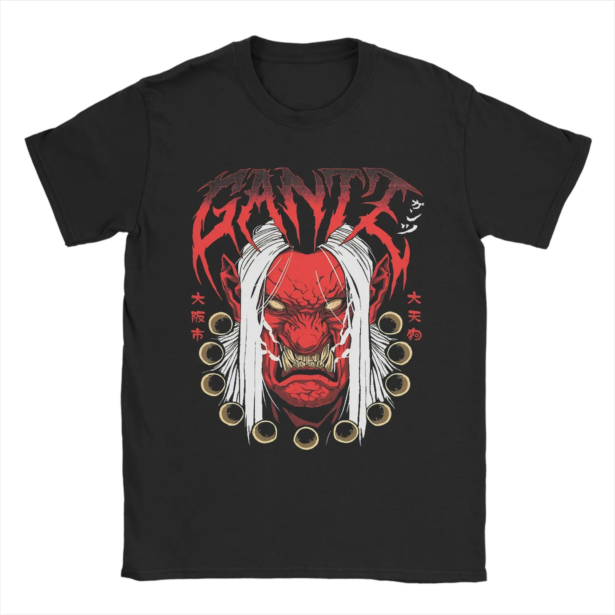 GANTZ Vintage Anime Tee - Classic Graphic T-Shirt for Fans - Neon Districts