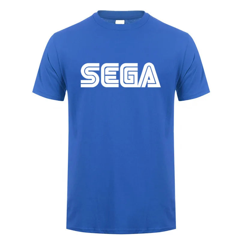 Sega — Logo Casual Cotton Summer Tee - Neon Districts