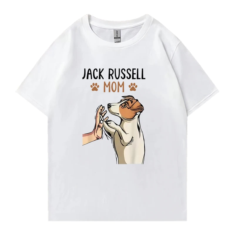 Jack Russell Mom Kawaii Tee - Neon Districts