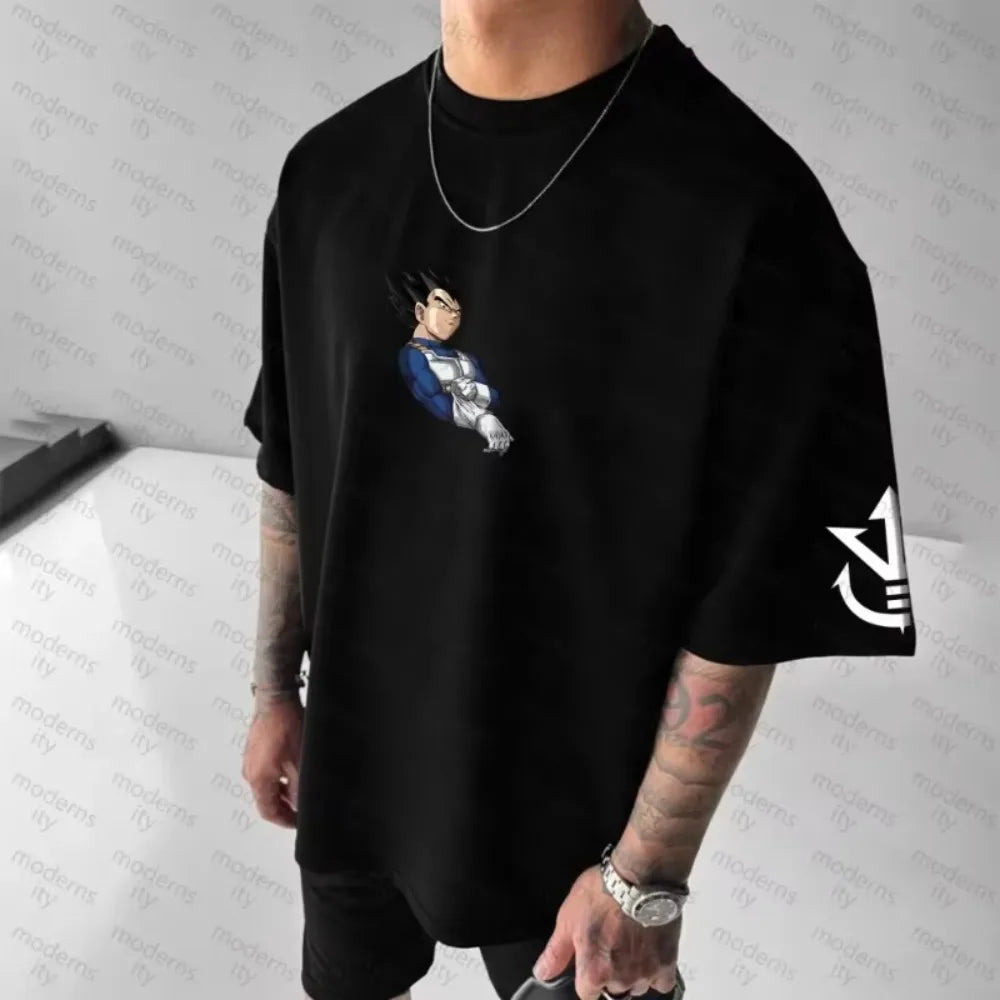Dragon Ball Vegeta Graphic Tee - Neon Districts