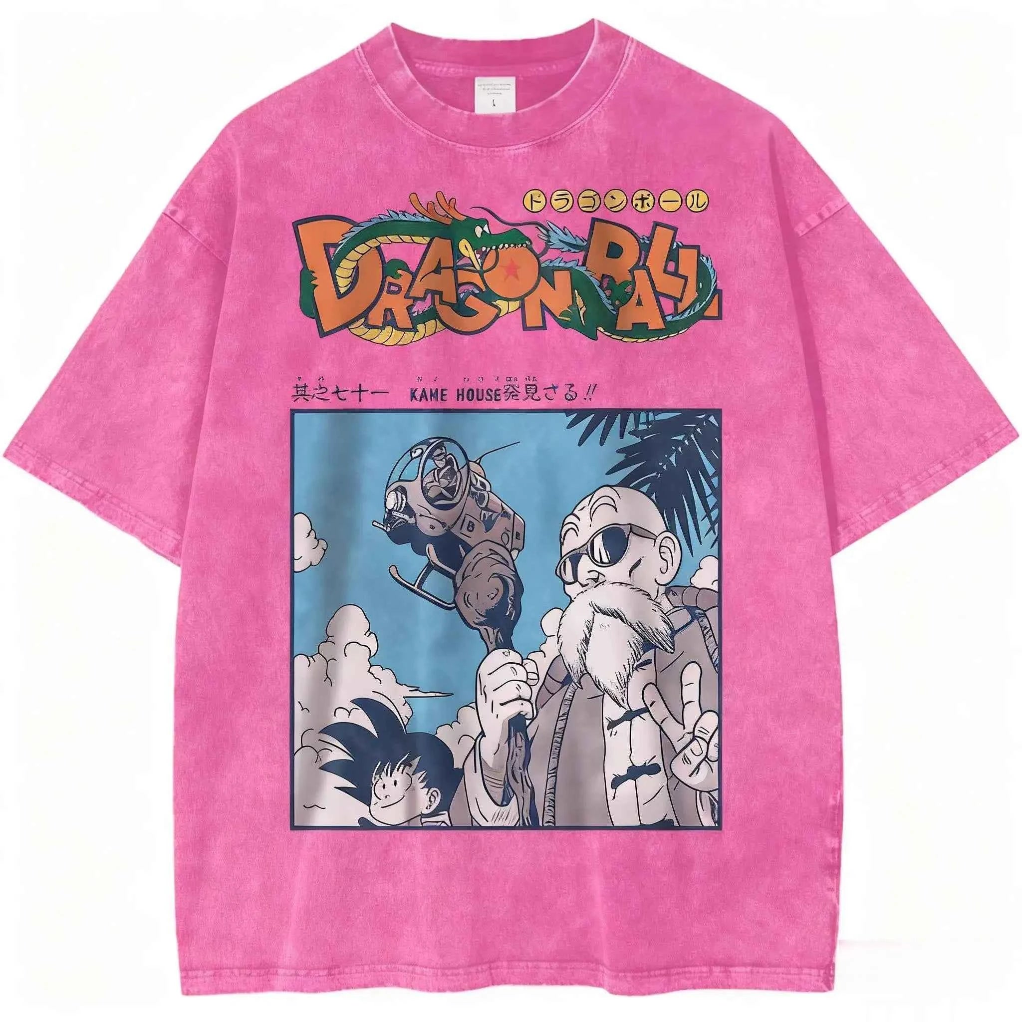 Dragon Ball Vintage Wash Harajuku Tee