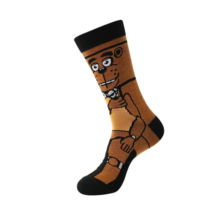 Five Nights at Freddy's Anime Socks - Neon Districts