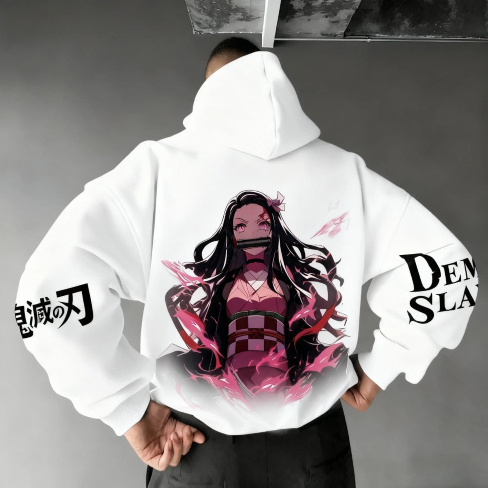 Demon Slayer Nezuko Hoodie - Neon Districts