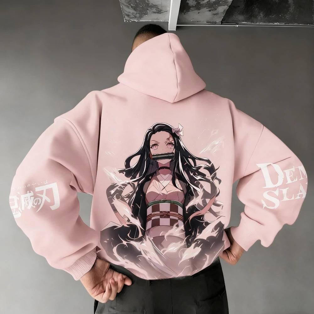 Demon Slayer Nezuko Hoodie - Neon Districts